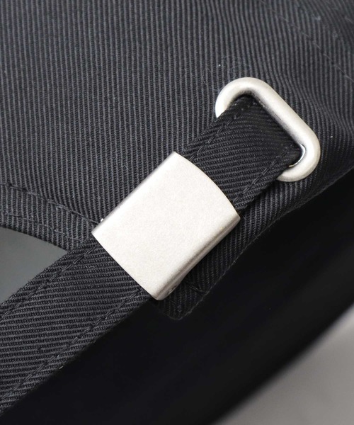 Mr.COVER（ミスターカバー）の「日本製 高密度ツイル フラットバイザー ベースボールキャップ（キャップ・メンズ・ブラック/ネイビー/ベージュ・FREE）」の11枚目の写真