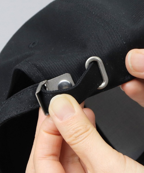 Mr.COVER（ミスターカバー）の「日本製 高密度ツイル フラットバイザー ベースボールキャップ（キャップ・メンズ・ブラック/ネイビー/ベージュ・FREE）」の18枚目の写真