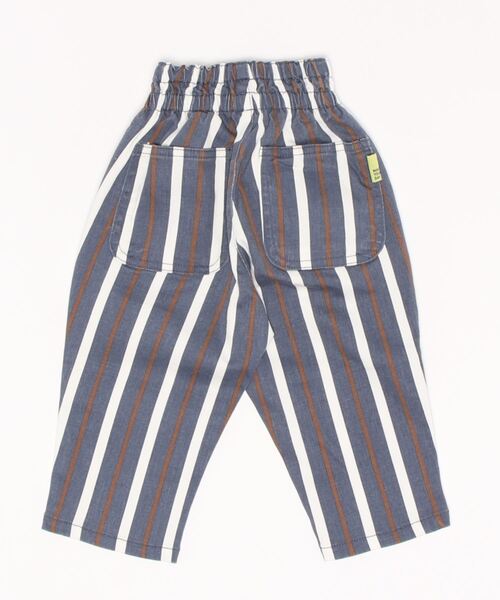 MAKE YOUR DAY（メイクユアデイ）の「ストライプ柄イージーパンツ■80～140cm（その他パンツ・キッズ・ブルー/ベージュ・90/100/110/120/130/140/80）」の3枚目の写真