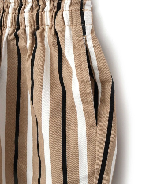 MAKE YOUR DAY（メイクユアデイ）の「ストライプ柄イージーパンツ■80～140cm（その他パンツ・キッズ・ブルー/ベージュ・90/100/110/120/130/140/80）」の15枚目の写真