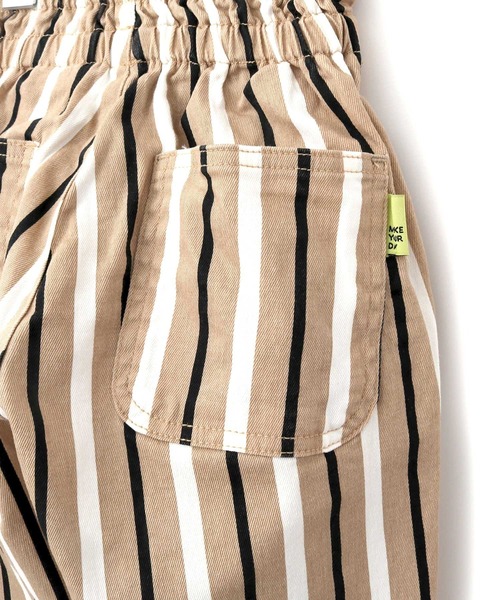 MAKE YOUR DAY（メイクユアデイ）の「ストライプ柄イージーパンツ■80～140cm（その他パンツ・キッズ・ブルー/ベージュ・90/100/110/120/130/140/80）」の17枚目の写真
