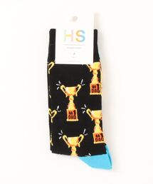 HS by Happy Socks メンズ レディース SUPER DAD （ スーパーダッド ） クルーソックス 10221919