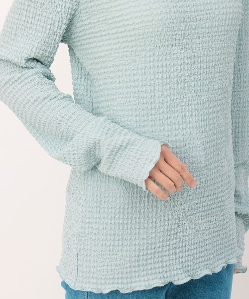 チチカカ（チチカカ）の「シュワシュワボトルネックＴシャツ（Tシャツ/カットソー・レディース・ライトブルー/グリーン/イエロー・FREE）」の20枚目の写真