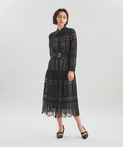 petit flower sheer switchワンピース（ワンピース）｜merry jenny