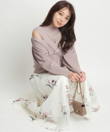 JUSGLITTY | ブーケフラワープリントスカート(スカート)