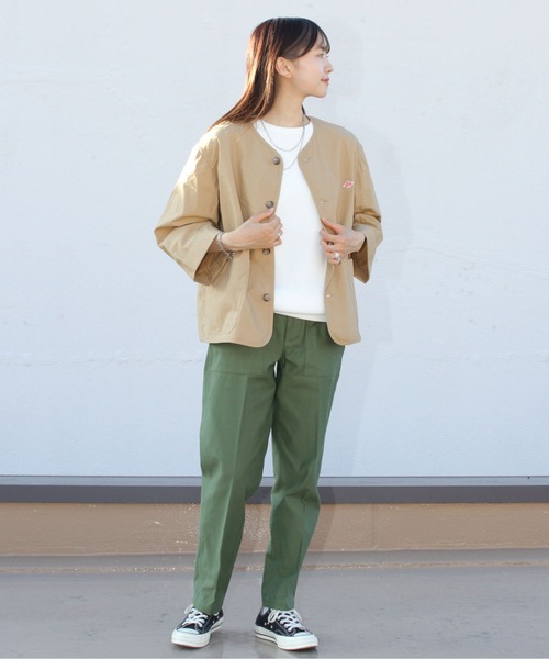 DANTON 11oz デニム カラーレス ショート ジャケット 36 日本製 楽天