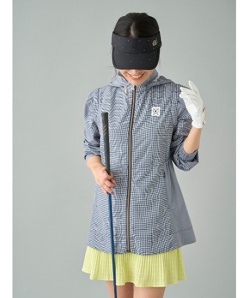 CELFORD(セルフォード)の「【CELFORD GOLF】ペプラムブルゾン(ブルゾン・レディース・ライム/ホワイト/ブラック・38/36)」の6枚目の写真