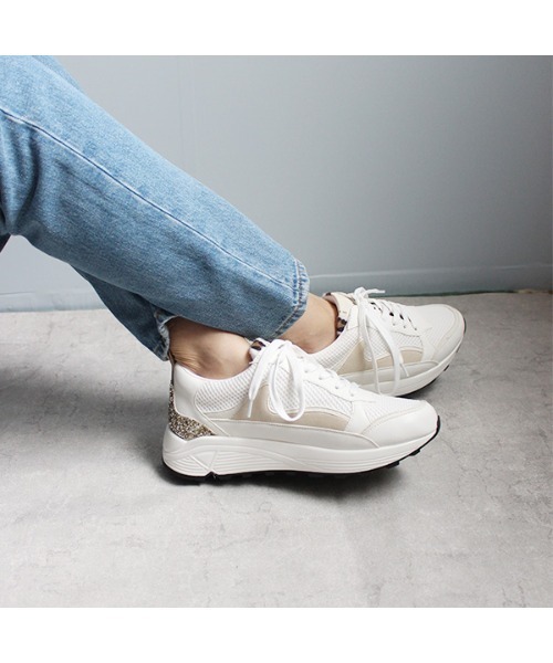 JETEE（ジュテ）の「JETEE /JE2240-388 /厚底ダットスニーカー