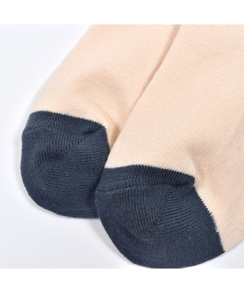 SLAP SLIP(スラップスリップ)の「SLAPSLIP/くるま恐竜いぬ総柄+ワンポイントソックス2点セット(13~21cm)(ソックス/靴下・キッズ・イエロー/ベージュ/ホワイト・13/16/19)」の10枚目の写真