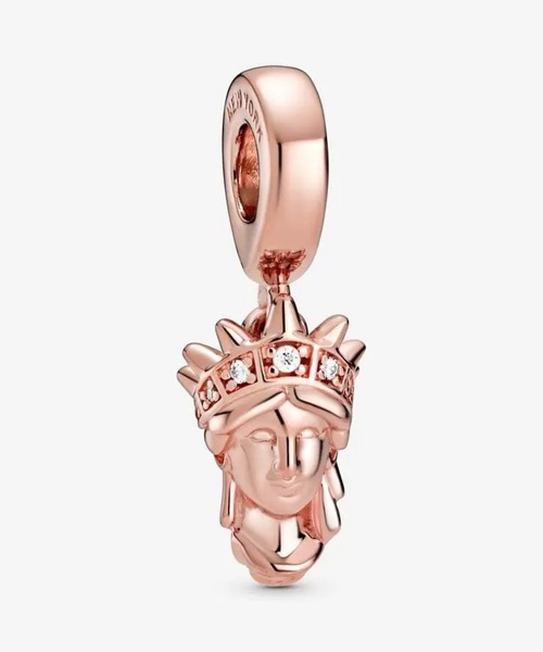 PANDORA（パンドラ）の「ニューヨーク 自由の女神 ダングル チャーム