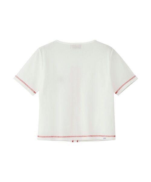 HYSTERIC カーディガン ホワイト/ネイビー　サイズフリー スタッズ カーディガン|HYSTERIC GLAMOUR MEN | HYSTERIC