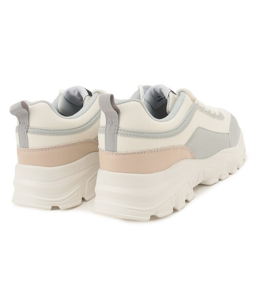 PINK-latte(ピンクラテ)の「厚底スニーカー(スニーカー・キッズ・ブラック/グレー系/オフホワイト・01/02/03)」の14枚目の写真