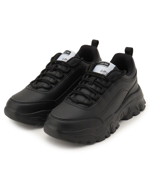 PINK-latte(ピンクラテ)の「厚底スニーカー(スニーカー・キッズ・ブラック/グレー系/オフホワイト・01/02/03)」の18枚目の写真