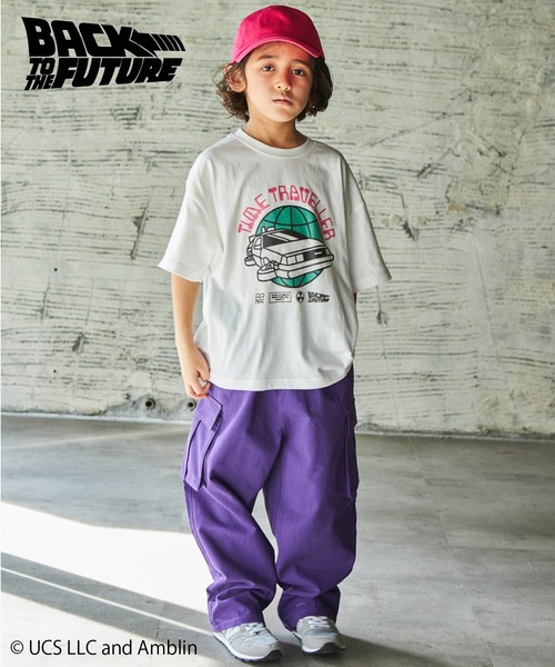 PAIRMANON STREET（ペアマノンストリート）の「【PAIRMANON STREET】【プレミアムコットン100】【UNIVERSAL】【ユニバーサル】【バック・トゥ・ザ・フューチャー】ユニセックス プリント 半袖 Tシャツ（Tシャツ/カットソー・キッズ・ブラック系その他/ブラック系その他2/ホワイト系その他2/グリーン/ホワイト系その他/ブラック/ホワイト/ブラック系その他3・130/140/150/100/120/110）」の14枚目の写真