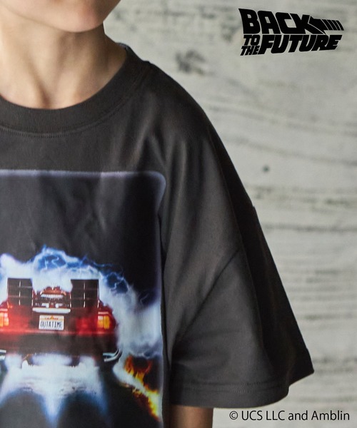 PAIRMANON STREET（ペアマノンストリート）の「【PAIRMANON STREET】【プレミアムコットン100】【UNIVERSAL】【ユニバーサル】【バック・トゥ・ザ・フューチャー】ユニセックス プリント 半袖 Tシャツ（Tシャツ/カットソー・キッズ・ブラック系その他/ブラック系その他2/ホワイト系その他2/グリーン/ホワイト系その他/ブラック/ホワイト/ブラック系その他3・130/140/150/100/120/110）」の17枚目の写真