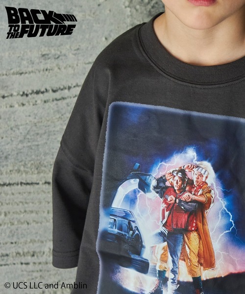 PAIRMANON STREET（ペアマノンストリート）の「【PAIRMANON STREET】【プレミアムコットン100】【UNIVERSAL】【ユニバーサル】【バック・トゥ・ザ・フューチャー】ユニセックス プリント 半袖 Tシャツ（Tシャツ/カットソー・キッズ・ブラック系その他/ブラック系その他2/ホワイト系その他2/グリーン/ホワイト系その他/ブラック/ホワイト/ブラック系その他3・130/140/150/100/120/110）」の19枚目の写真