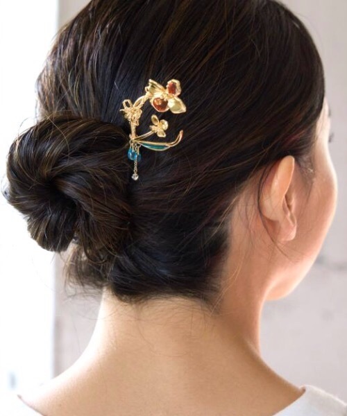 カヤ（カヤ）の「【カヤ】花優美かんざし（その他ヘアアクセサリー・レディース・その他1/その他2/その他3/その他4・FREE）」の6枚目の写真