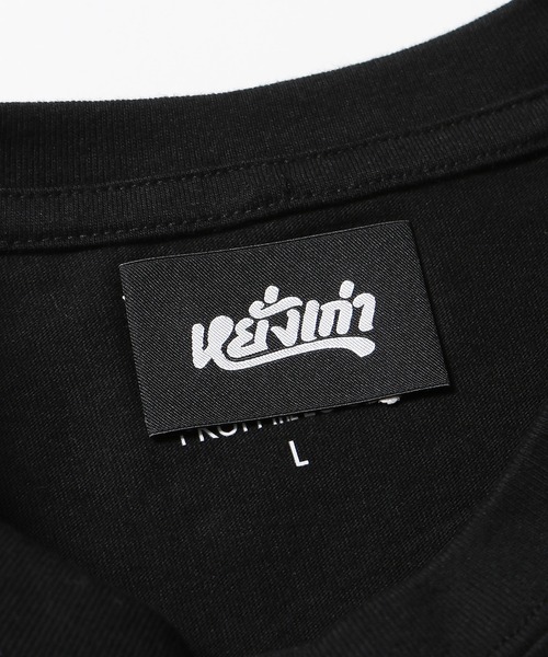 FRUIT OF THE LOOM(フルーツオブザルーム)の「FRUIT OF THE LOOM/フルーツオブザルーム×YANGGAO/ヤンガオ Display Tシャツ(Tシャツ/カットソー・メンズ・ブラック/ホワイト/ホワイト系その他・M/XL/L)」の7枚目の写真
