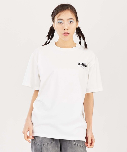 X-girl（エックスガール）の「ANONYMITY S/S TEE（Tシャツ