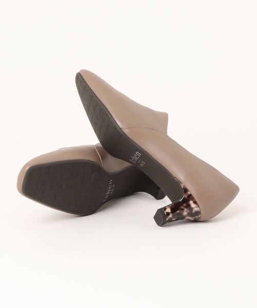 tehen(テーン)の「tehen テーン レディース べっ甲風ヒールストレッチパンプス TN1781(パンプス・レディース・ブラック/アイボリー/ベージュ系その他・23.5cm/23.0cm/24.5cm/24.0cm/22.5cm)」の5枚目の写真