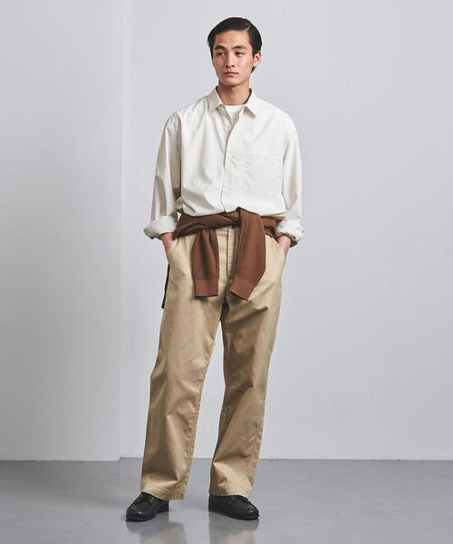 UNITED ARROWS（ユナイテッドアローズ）の「ポリエステル ポプリン シャツ（シャツ/ブラウス・メンズ・オフホワイト/ライム/ロイヤルブルー/シャーベット・S/M/L/XL）」の10枚目の写真