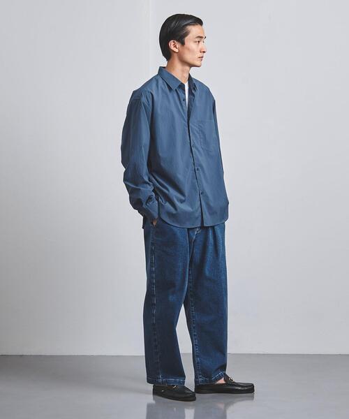 UNITED ARROWS（ユナイテッドアローズ）の「ポリエステル ポプリン シャツ（シャツ/ブラウス・メンズ・オフホワイト/ライム/ロイヤルブルー/シャーベット・S/M/L/XL）」の6枚目の写真