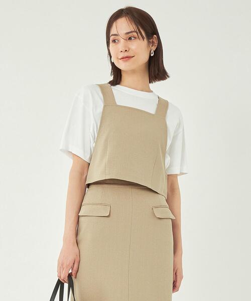 tan ビスチェ ベスト green label relaxing（グリーンレーベルリラクシング）の「サマー
