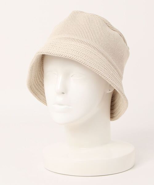 polcadot（ポルカドット）の「BASICS BUCKET/ペーパー バケットハット（ハット・レディース・ベージュ/ブラック・FREE）」の6枚目の写真