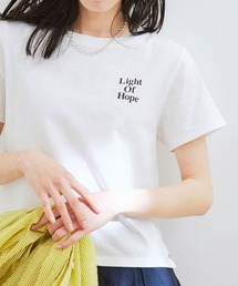 VIS | 【洗える】USAコットンちびロゴTシャツ(Tシャツ/カットソー)