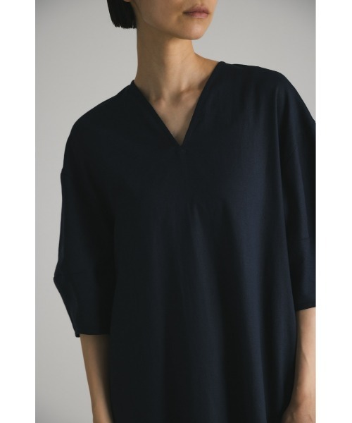 STYLEMIXER(スタイルミキサー)の「リネンソフトマーメイドワンピース(ワンピース・レディース・オレンジ/ネイビー/ライトベージュ・MEDIUM/SMALL)」の8枚目の写真