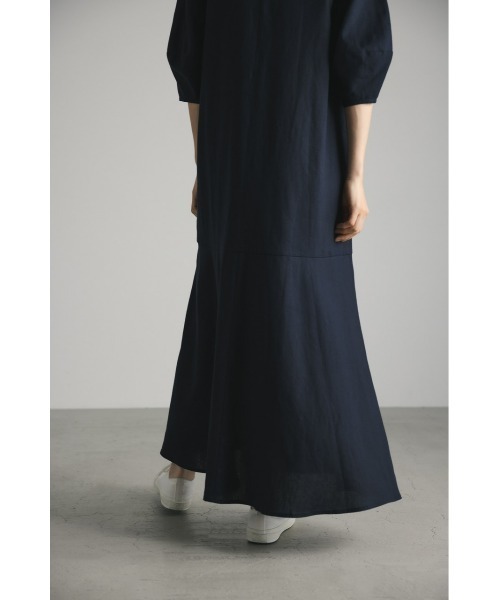 STYLEMIXER(スタイルミキサー)の「リネンソフトマーメイドワンピース(ワンピース・レディース・オレンジ/ネイビー/ライトベージュ・MEDIUM/SMALL)」の13枚目の写真