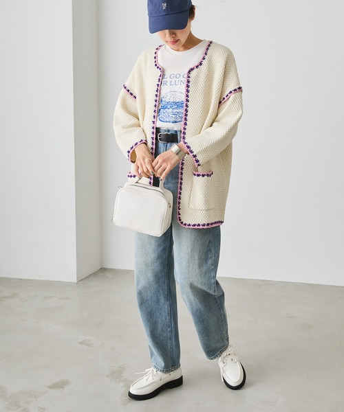 forksy.(フォルクシー)の「【forksy.】フードグラフィックTシャツ(Tシャツ/カットソー・レディース・アイボリー/オフホワイト/オートミール・FREE)」の18枚目の写真