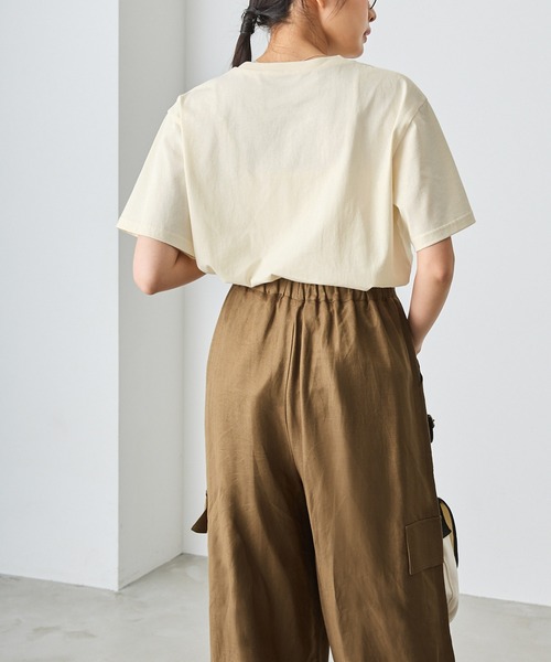 forksy.(フォルクシー)の「【forksy.】フードグラフィックTシャツ(Tシャツ/カットソー・レディース・アイボリー/オフホワイト/オートミール・FREE)」の9枚目の写真