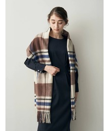 YECCA VECCA | チェックウールストール(ストール/ショール)
