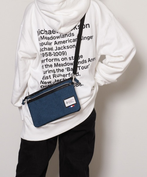 SVEC（シュベック）の「ポリキャンバス サコッシュ（ショルダーバッグ・レディース・ブラック/ネイビー・FREE）」の17枚目の写真