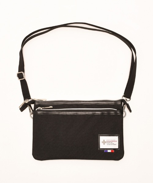 SVEC（シュベック）の「ポリキャンバス サコッシュ（ショルダーバッグ・レディース・ブラック/ネイビー・FREE）」の20枚目の写真