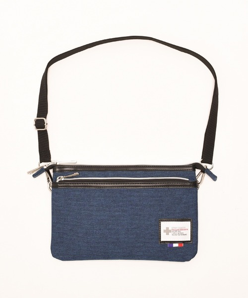 SVEC（シュベック）の「ポリキャンバス サコッシュ（ショルダーバッグ・レディース・ブラック/ネイビー・FREE）」の19枚目の写真