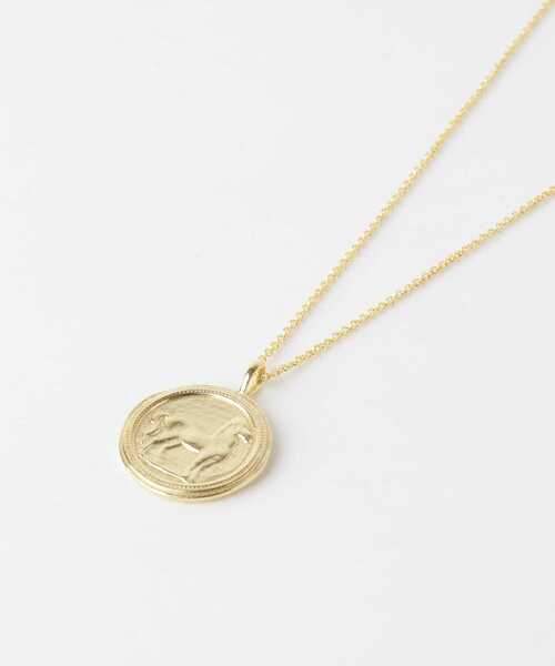 Chibi Jewels (チビジュエルズ)の「chibi jewels Horse Coin Necklace(ネックレス・レディース・ゴールド・FREE)」の3枚目の写真