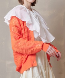 【Lull / ルル】メッシュニットカーディガン