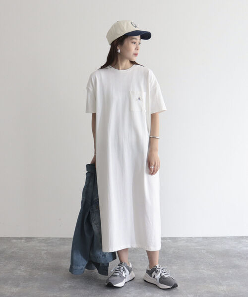 GEVACO(ゲバコ)の「【GEVACO/ゲバコ】キャンバス配色刺しゅうキャップ(キャップ・レディース・ネイビー/ベージュ/グリーン・FREE)」の7枚目の写真