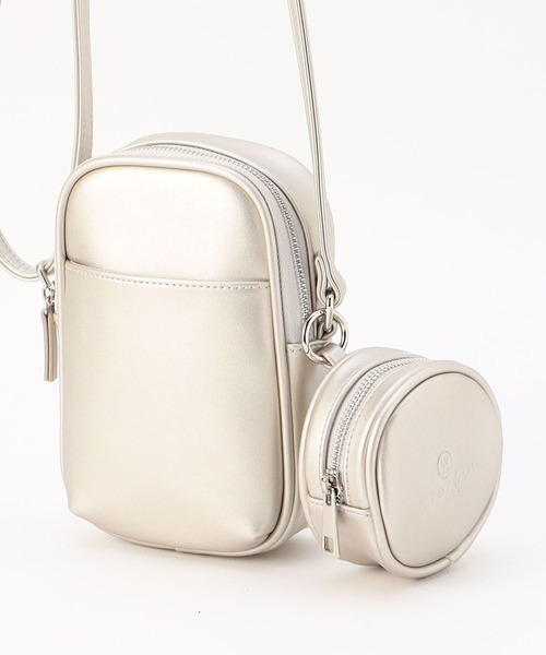 179/WG（イチナナキュウダブルジー）の「ポーチ付きショルダーバッグ（ショルダーバッグ・レディース・ブルー/ゴールド/ブラック・FREE）」の5枚目の写真