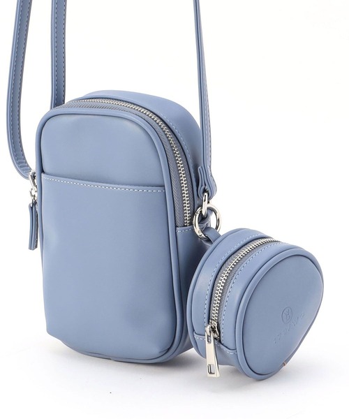 179/WG（イチナナキュウダブルジー）の「ポーチ付きショルダーバッグ（ショルダーバッグ・レディース・ブルー/ゴールド/ブラック・FREE）」の6枚目の写真