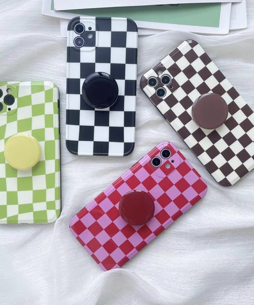 ROOPTOKYO（ループトウキョウ）の「▲Smartphones grip/スマホグリップ（スマホケース/カバー・レディース・ホワイト/コーラル/ライトグリーン/ブルー/グリーン/イエロー/ピンク/パープル/ブラック・FREE）」の15枚目の写真