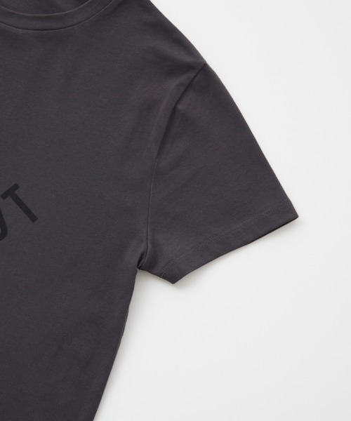 BONLECILL（ボンルシール）の「ラウンドフレンチロゴプリント 半袖Ｔシャツ（Tシャツ/カットソー・レディース・ピンク/チャコールグレー/オフホワイト・FREE）」の20枚目の写真