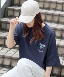 MRU（エムアールユー）の「MRU/エムアールユー ビリヤード ボーリング ルード ロック ロゴ刺繍 半袖Tシャツ レディース メンズ（Tシャツ/カットソー・メンズ）」