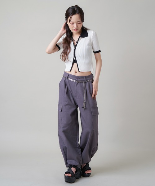 SPINNS(スピンズ)の「ランバスデザイン チェーンベルト(ベルト・レディース・シルバー・ONESIZE)」の5枚目の写真