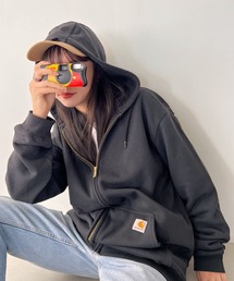 Carhartt(J[n[g)Carhartt(J[n[g)/~bhEFCg USAKi rbOTCY XEFbgWbvp[J[ t[fB[ K122/Midweight Hooded Zip-Front Sweatshirt(p[J[)