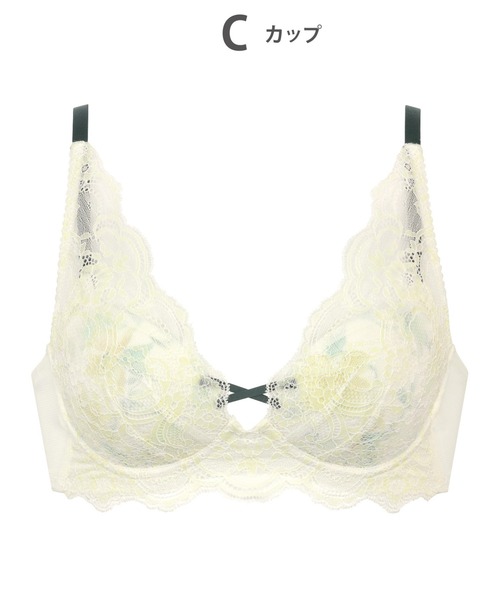 WACOAL(ワコール)の「ノンワイヤーブラ 「重力に負けないバストケアBra」(ブラジャー・レディース・オレンジ/ブラック/ピンク/イエロー・C75/C80/C65/C70)」の3枚目の写真