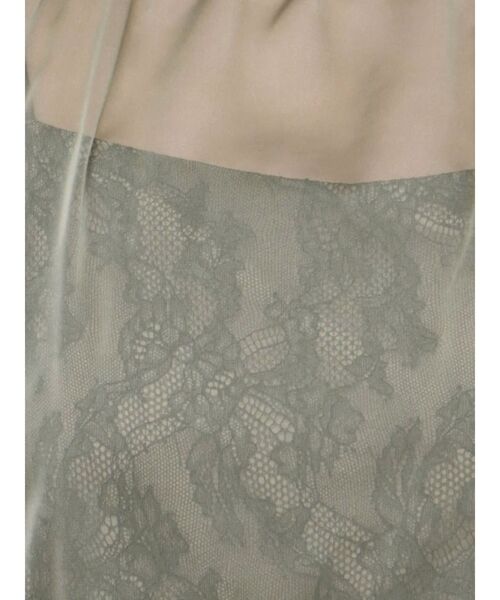 LAGUNAMOON（ラグナムーン）の「ハーフスリーブレースキャミシアーブラウス（シャツ/ブラウス・レディース・ラベンダー/ブラック/グリーン・FREE）」の14枚目の写真