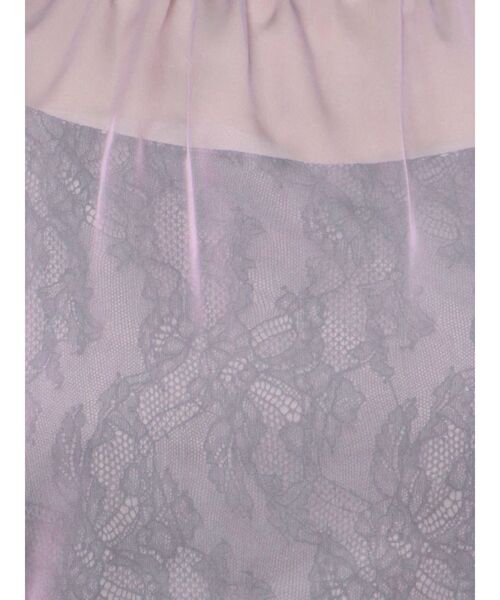 LAGUNAMOON（ラグナムーン）の「ハーフスリーブレースキャミシアーブラウス（シャツ/ブラウス・レディース・ラベンダー/ブラック/グリーン・FREE）」の21枚目の写真